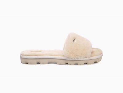 UGG Cozette Slides for Womens - Natural/Beige India